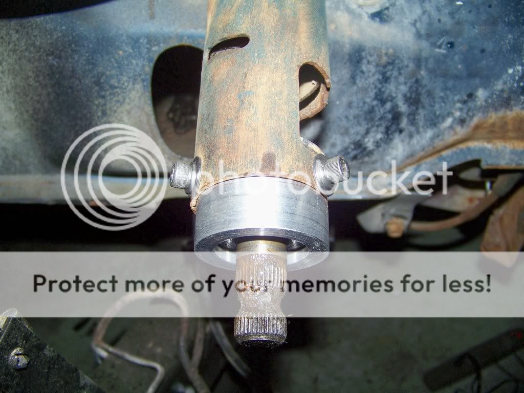 Lower steering column bearing replacement Dodge RamCharger Central