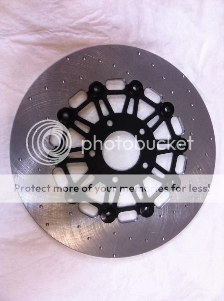 ***old style lyndall composite rotors 11.5 fronts*** Harley Davidson