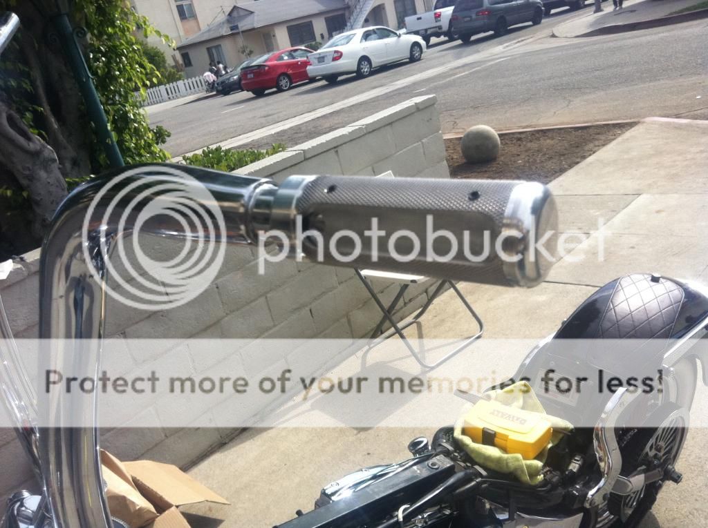 Grip Ace and Exile Choppers internal throttle and grips