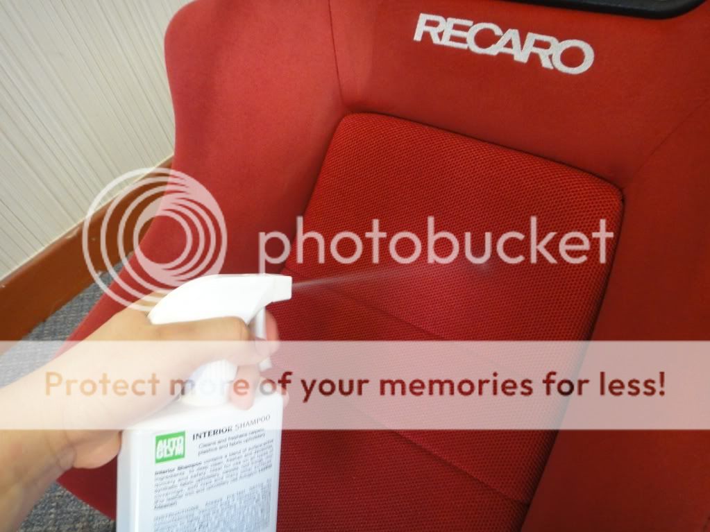 DIY Cleaning Recaro Material Seats Detailing Show & Shine