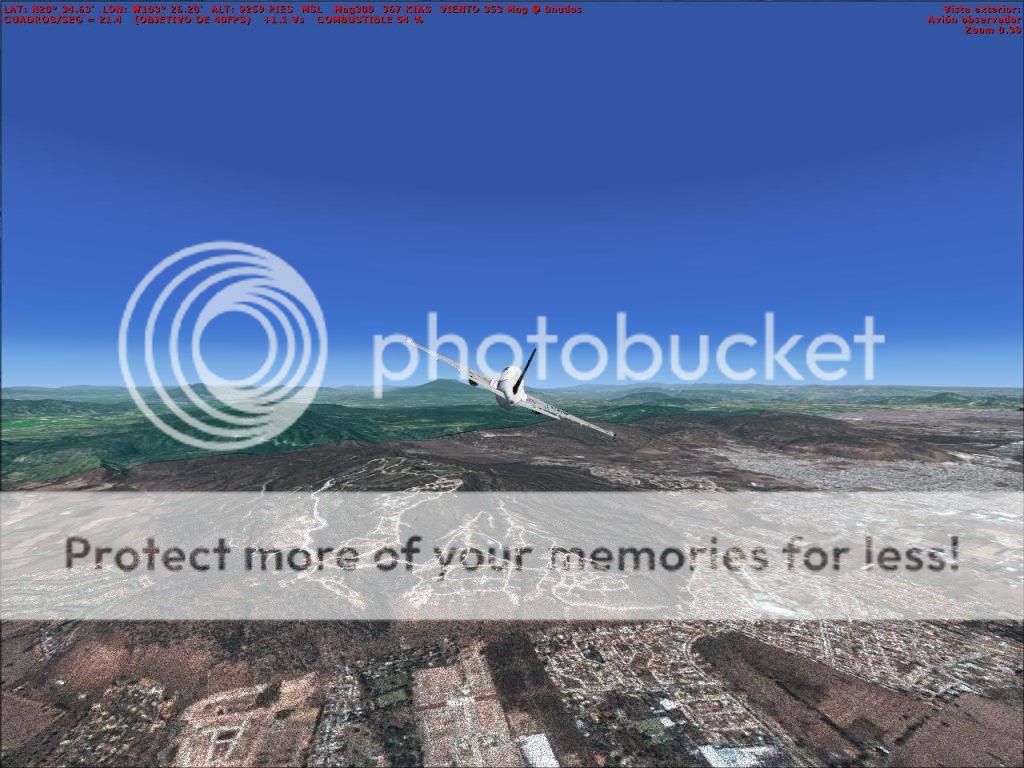 Tileproxy con FSX, pruebas | FsMex.com